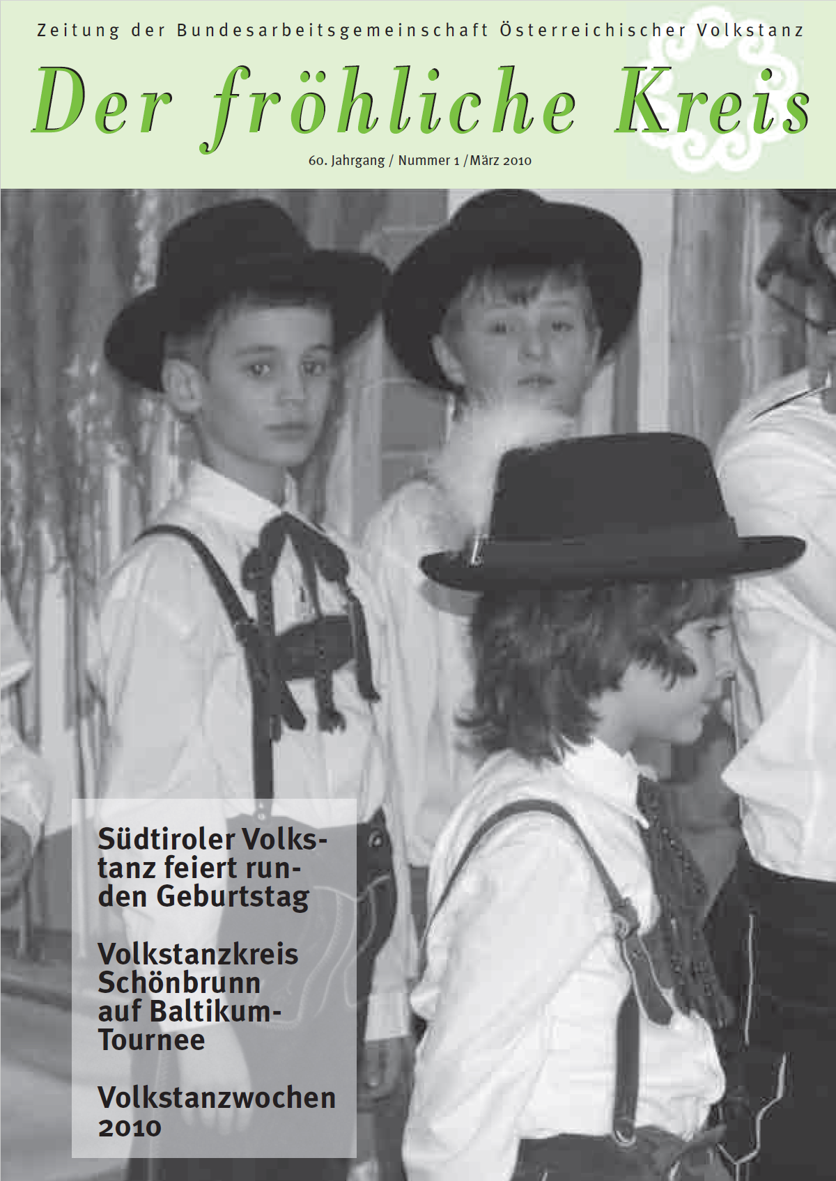 Der fröhliche Kreis 1/2010